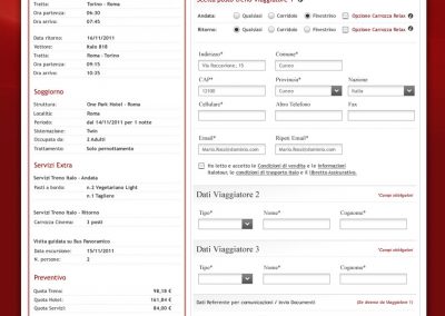 Italotour Dati Viaggiatori